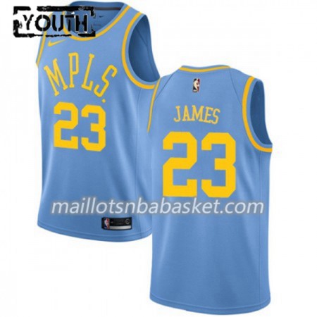 Maillot Enfant Los Angeles Lakers LeBron James 23 Nike Hardwood Classics Swingman